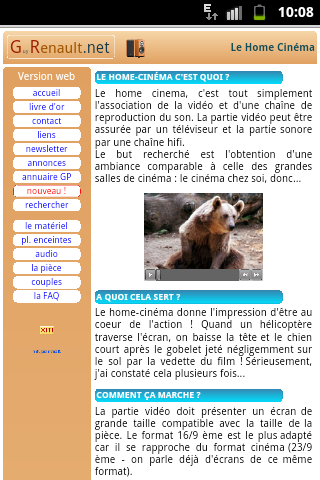 Image home cinéma