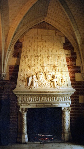 Le château d'Amboise - Cheminée