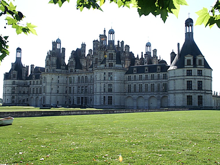 Le château de Chambord - Arrière