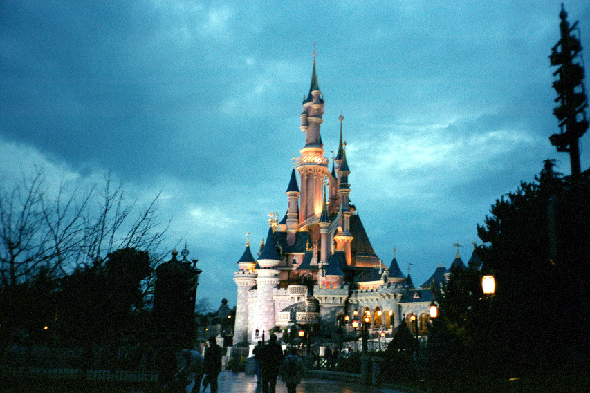 Eurodisney - le château de la belle au bois dormant