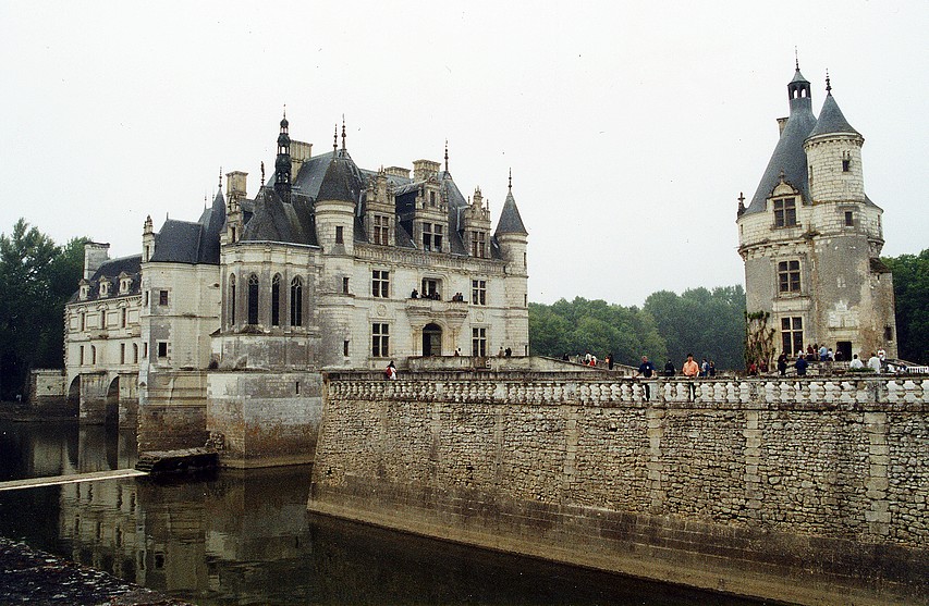 Le château de Chenonceau - Vue d'ensemble