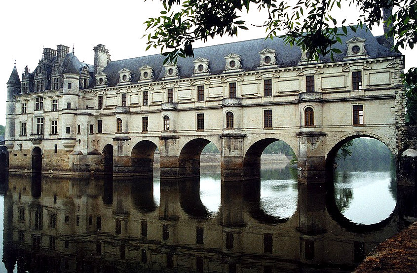 Le château de Chenonceau - Les arcades