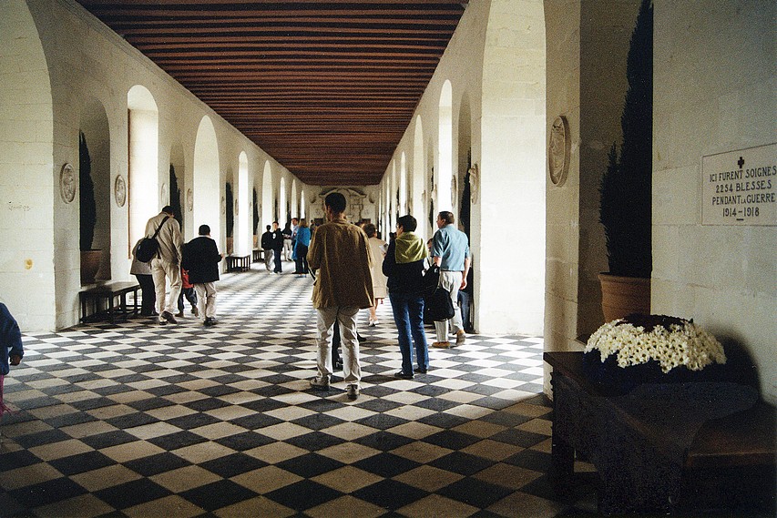 Le château de Chenonceau - Vue intérieure