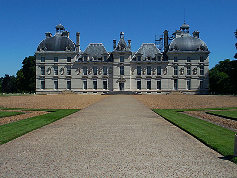 Le château de Cheverny - Vue d'ensemble