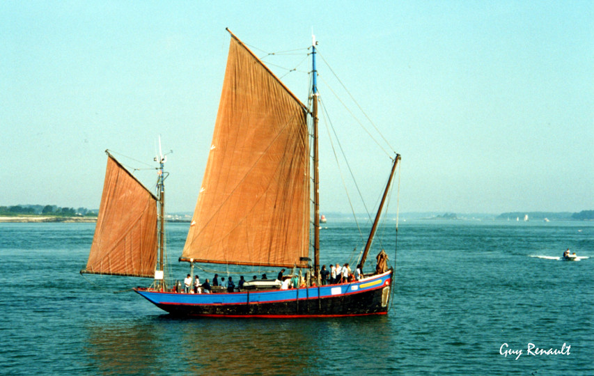 Les vieux gréements dans le golfe du Morbihan