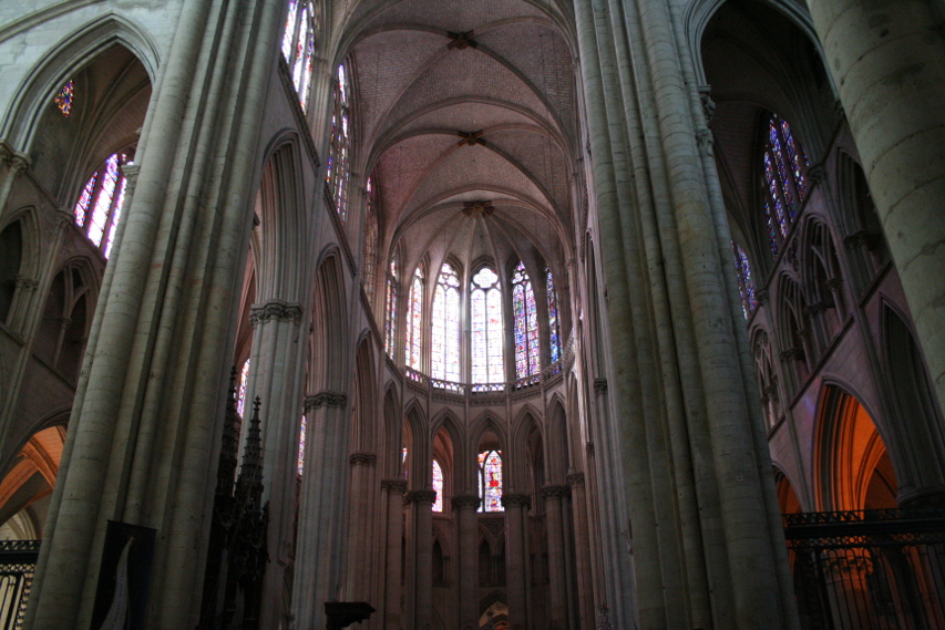 Intérieur de la cathédrale du Mans