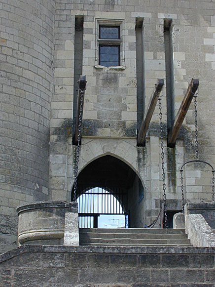 Le château de Langeais - Pont levis