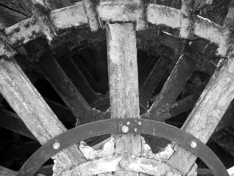 Le Moulin de La Bruère (La Flèche) - Roue