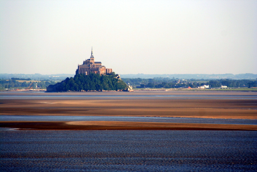 Le Mont Saint Michel en soirée