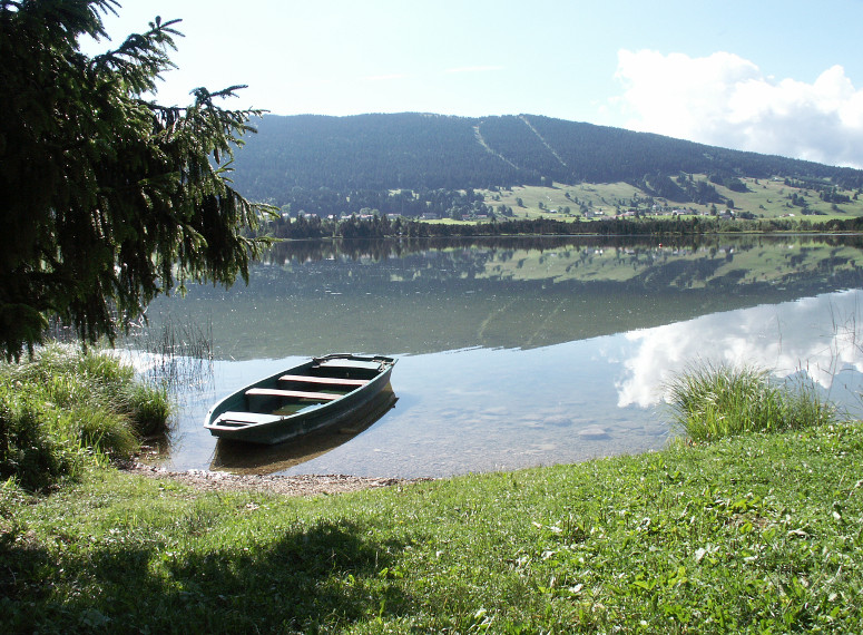 Le lac des Rousses (Jura)