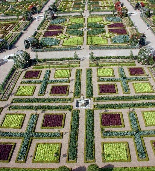 Le Château de Villandry - Jardin