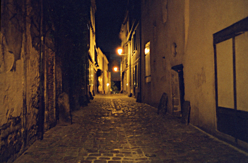 Le Vieux Mans - Ruelle de nuit